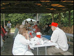 Picnic Table & People