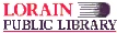 The Lorain Public Library logo